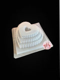 Molde de 3 pisos en forma de corazón ♥️
