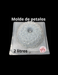 Molde de pétalos de flor de 2 litros