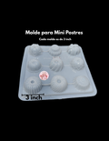 Mini molde para gelatinas