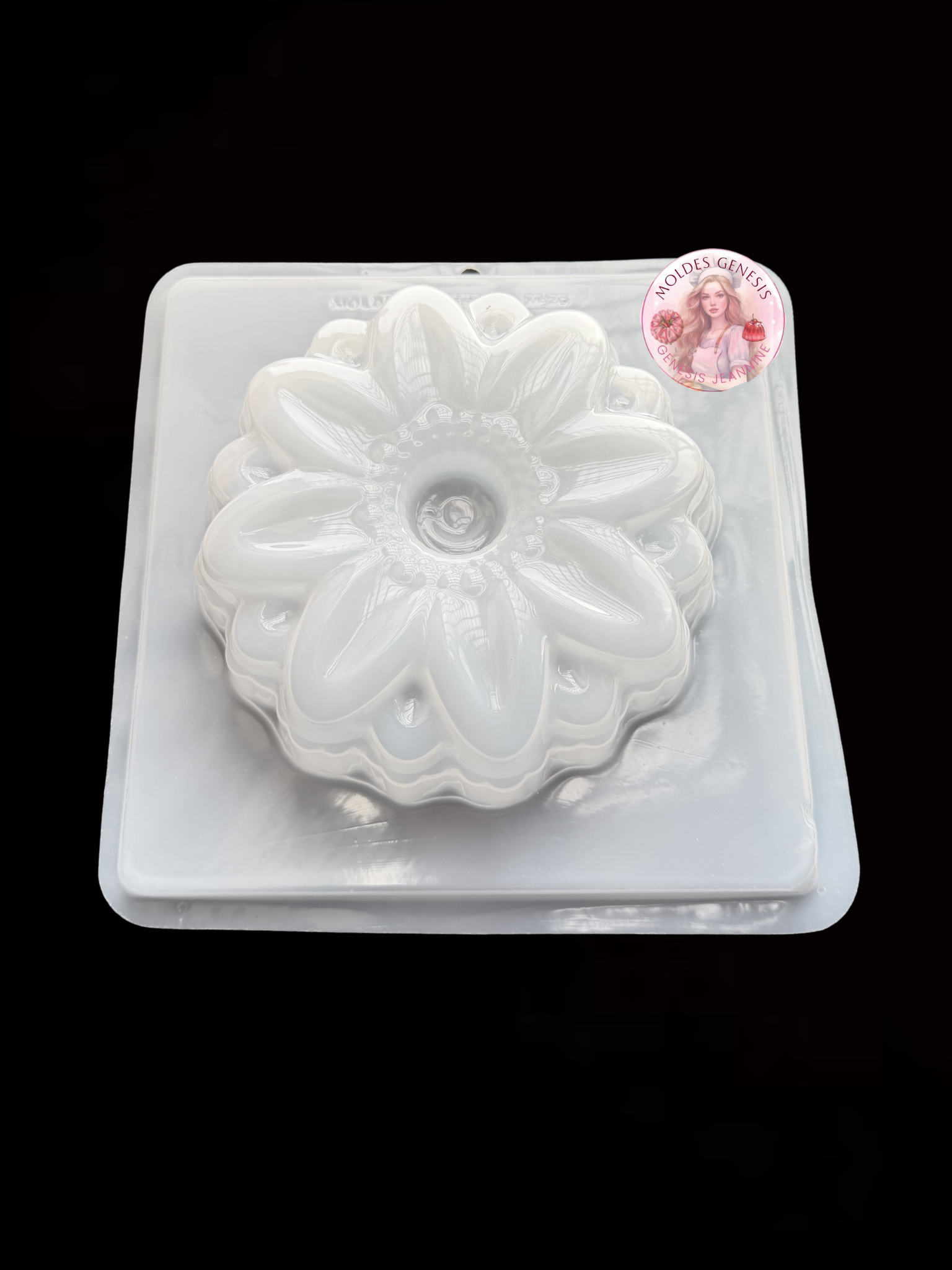 Molde en forma de flor