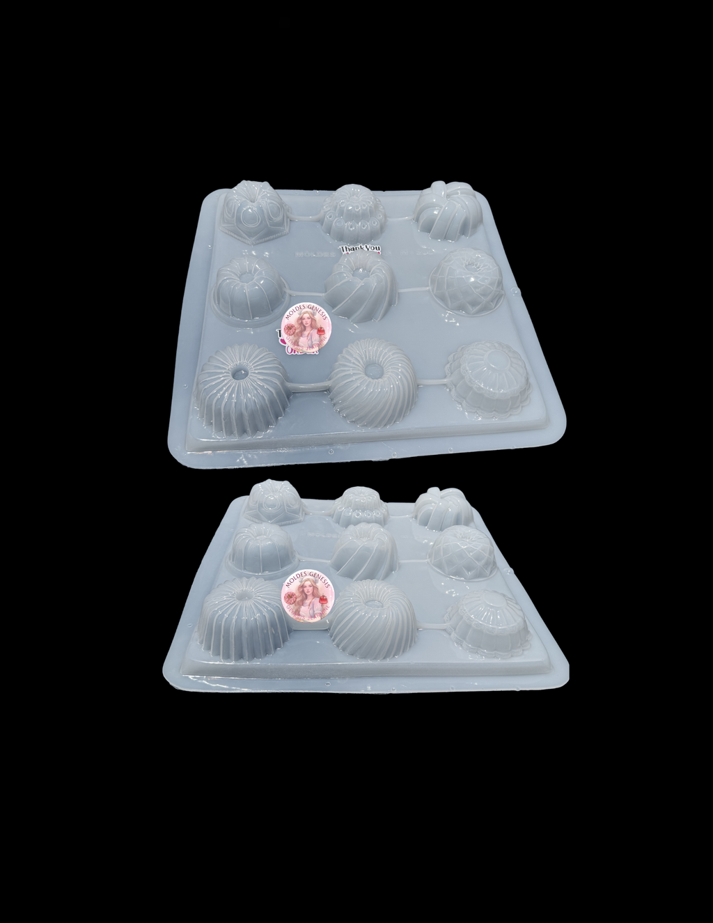 Mini molde para gelatinas