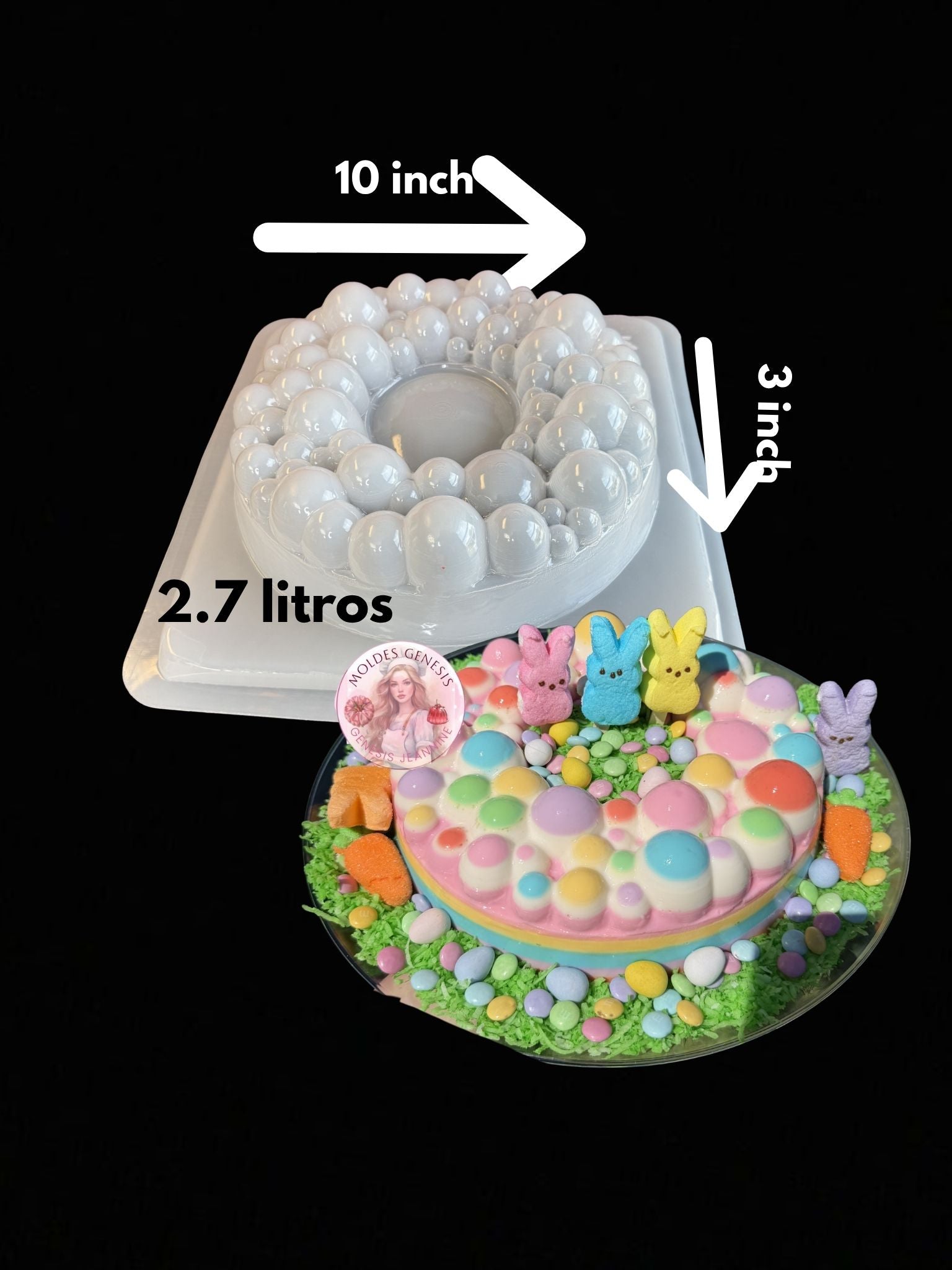 Molde de pelotitas