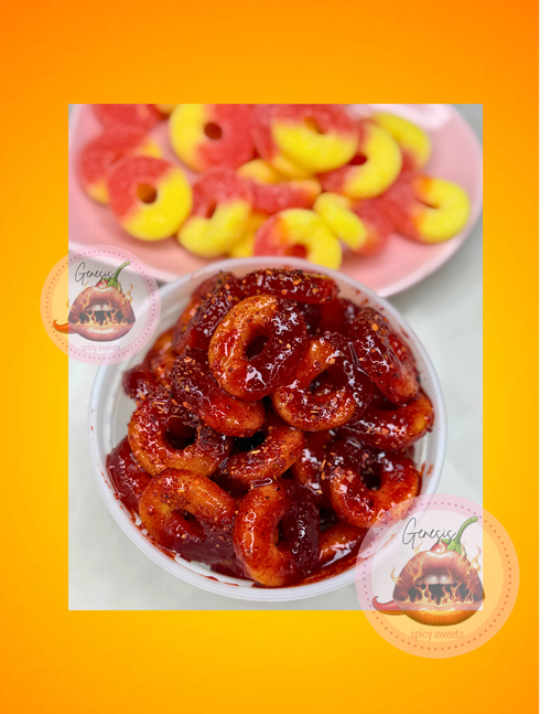 Gomitas enchiladas sabor a Durazno 🍑
